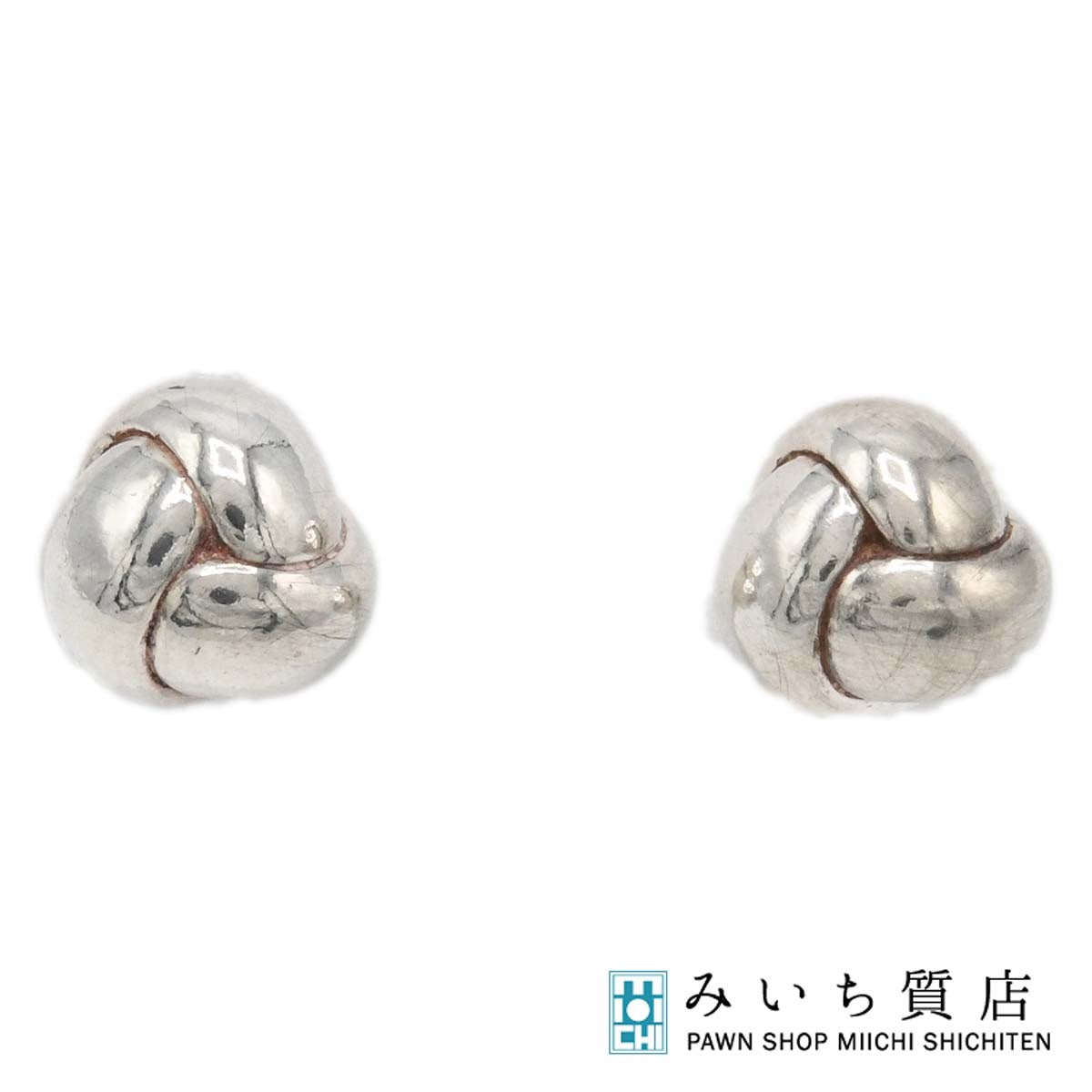 TIFFANY&Co. ティファニー ピアス ノット シルバー 925 6.6g