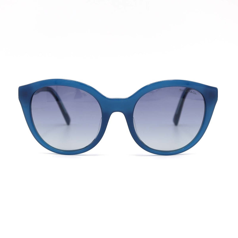 TIFFANY&Co. ティファニー サングラス TF4164-F 8295/4L レディース パイロット コレクション 2019 ブルー系 ケース有り H5265