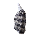 CHANEL シャネル ジャケット P28238 42 ホワイト ブラック レディース アウター 服 H20427