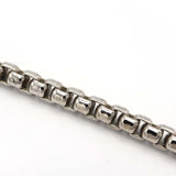 LOUIS VUITTON ルイヴィトン LV M63107 モノグラム エクリプス ブラスレ チェーン ブレスレット シルバーカラー H16674
