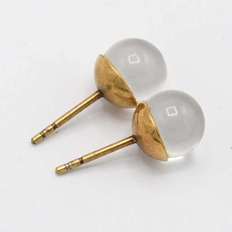 Christian Dior ディオール クリア トライバルピアス ゴールドカラー 箱有 M4420