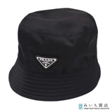 PRADA プラダ ナイロン バケットハット バケハ RN98339 Mサイズ ブラック 帽子 26k768-29