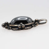 GEORG JENSEN ジョージジェンセン トップ 1989-2009 925 ヘマタイト ヘリテージコレクション 約9.3g アクセサリー H24426