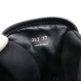 PRADA プラダ モノリス ブーツ 1U363M 靴 レースアップブーツ ブラック サイズ37/24cm 箱 H23134