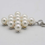 MIKIMOTO ミキモト ネックレス シルバー SV パール アクセサリー ケース有 H25511