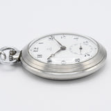 稼働 腕時計 OMEGA オメガ 懐中時計 100.426 スモセコ 手巻き 白色文字盤 ケース付き H20515