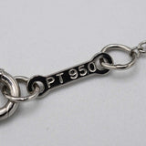 TIFFANY&Co. ティファニー バイザヤード PT950 プラチナ 1P ダイヤ 約2.4g 約3.4mm アクセサリー H2294