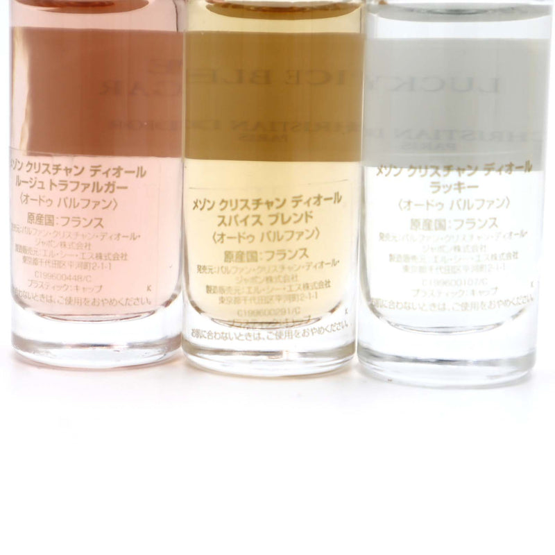 未使用 Christian Dior ディオール 香水 3本 石鹸 セット ノベルティ ギフトセット 非売品 22k111-4