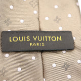 LOUIS VUITTON ルイヴィトン LV ネクタイ M73891 クラヴァット・セレスト マロン ブラウン シルク100％ 服飾小物 H.104