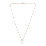 TIFFANY&Co. ティファニー ネックレス スモールクロス 925 約2.7g アクセサリー 箱 H12081