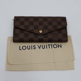 LOUIS VUITTON ルイヴィトン LV 長財布 N63209 ポルトフォイユ・サラ ダミエ 袋あり H14979