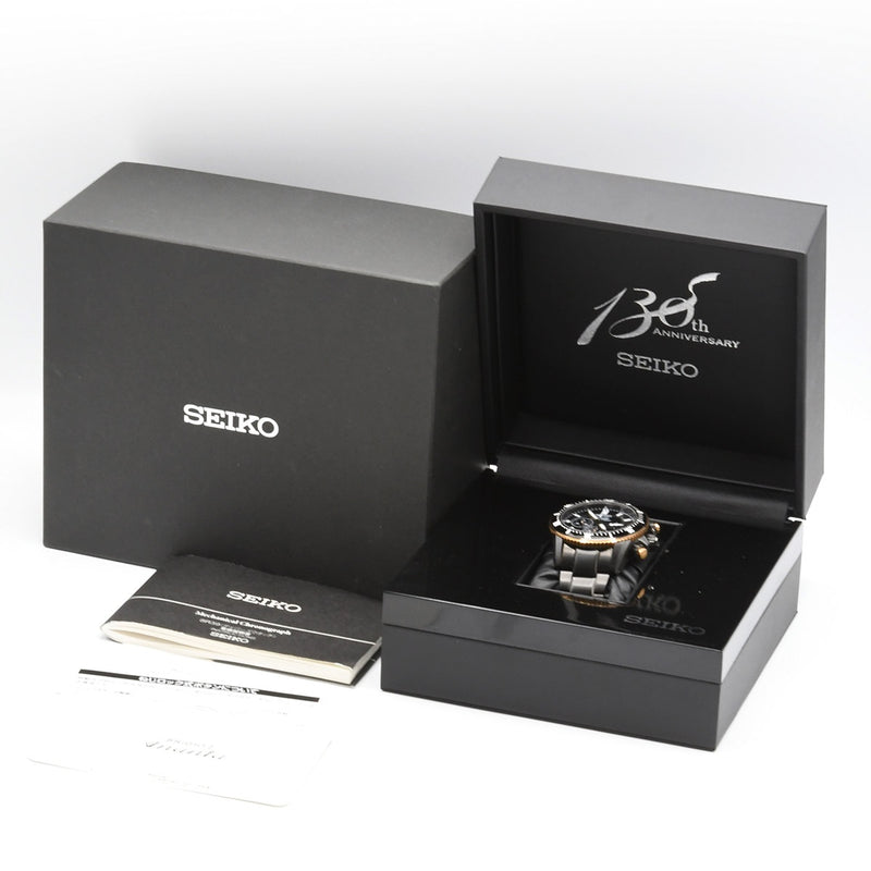 稼働 腕時計 SEIKO セイコー Ananta アナンタ 8R39-00B0 200m防水 クロノグラフ 自動巻き 箱・ケース有 メンズ M4461