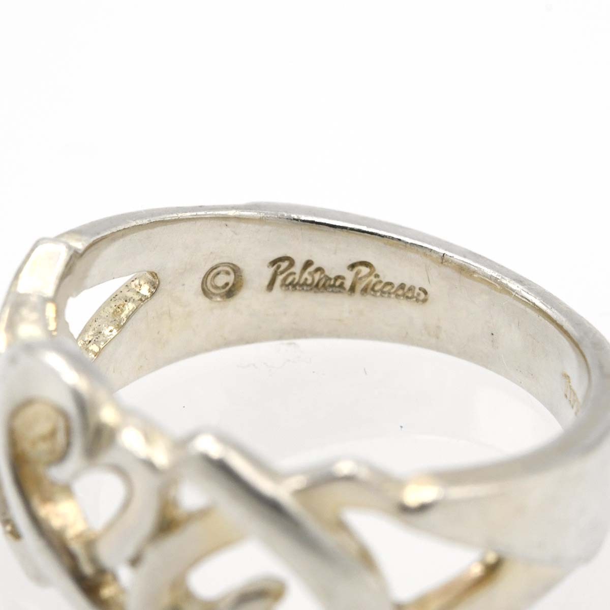 ティファニー　トリプルラビング　パロマピカソ　指輪　シルバー925 9.5号 ティファニー トリプルラビング パロマピカソ 指輪 シルバー925