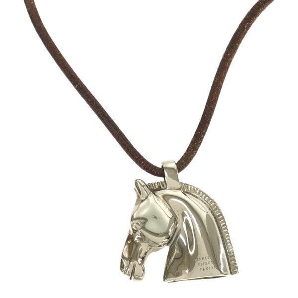 HERMES エルメス ネックレス シュバルホース 馬 総重量約38.8g アクセサリー M3468