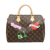 LOUIS VUITTON ルイヴィトン 2wayバッグ スピーディ30 バンドリエール M43989 パッチーズ ボストン 箱袋あり maki440