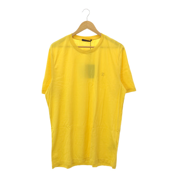 未使用 LOUIS VUITTON ルイ・ヴィトン RM202Q JC8 HAY50W Tシャツ XL イエロー コットン100％ 20k299-2