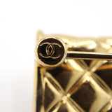CHANEL シャネル ココマーク マトラッセバッグモチーフ ブローチ GP B23K ゴールドカラー 服飾小物 k1140