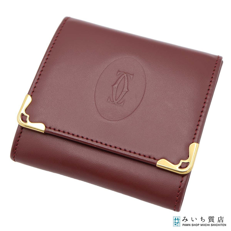 Cartier カルティエ コインケース マストライン スクエア 小銭入れ