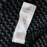 LOUIS VUITTON ルイヴィトン LV ノースリーブ ワンピース RW141W F5KD03OEK 総柄 ブラック×ブルー Mサイズ レディース M3882