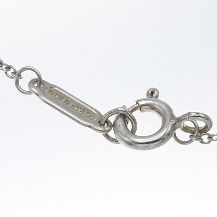TIFFANY＆Co. ティファニー ネックレス ショッパー モチーフ ペンダント Ag925 シルバー 約5g アクセサリー レディース 箱有 H5524