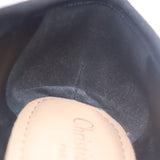 Christian Dior ディオール バレエシューズ パンプス 38 1/2 約25.5cm カナージュ リボン ブラック 箱有 H19575