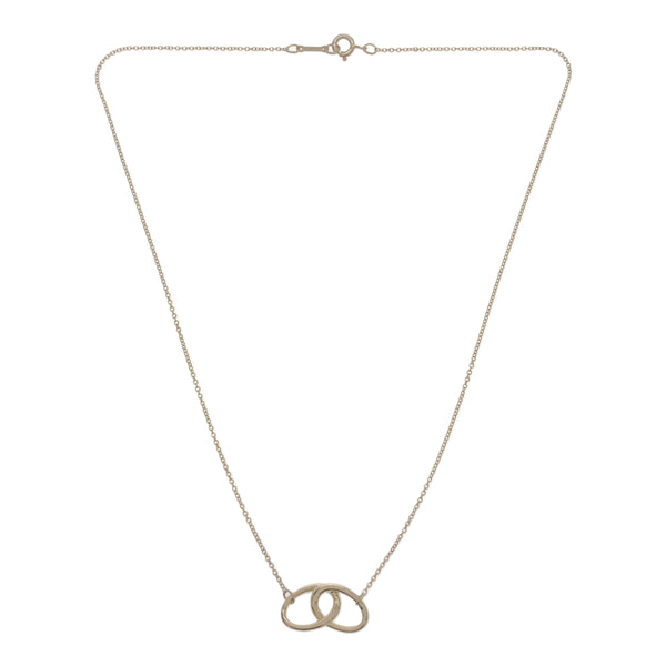 TIFFANY&Co ティファニー ダブルループ エルサ ペレッティ ネックレス ペンダント アクセサリー 925 約2.8g H9206
