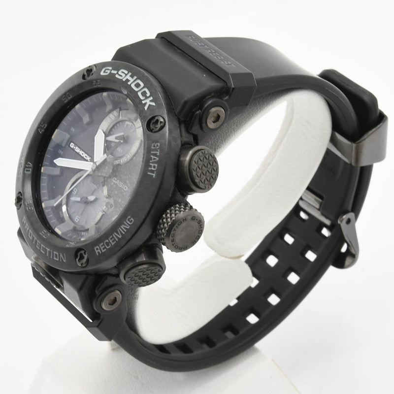 稼働 腕時計 CASIO カシオ G-SHOCK 5588 GWR-B1000 MASTER OF G タフソーラー 黒色文字盤 箱・取説有 24s1150-1