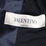 VALENTINO ヴァレンティノ ジャケット サイズ48 スタジャン キルティング 虎 ネイビー アウター 服 25s179-6