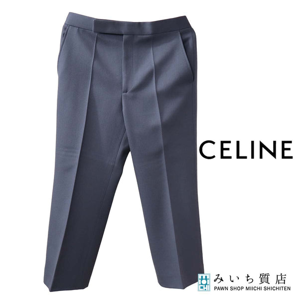 CELINE セリーヌ ズボン グレ－ 21S03/122C サイズ40 ボトムス レディース 服 25k943-2