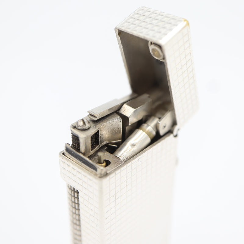Dunhill ダンヒル ガスライター ローラー式 シルバーカラー 喫煙具 着火未確認 ケース有 eco1730