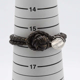 BOTTEGA VENETA ボッテガヴェネタ ブレス ブレスレット 茶 チャーム 925 シルバー アクセサリー H24086