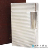 S.T.Dupont デュポン ガスライター ライン1 ラージ T5FL24 シルバーカラー 喫煙具 着火未確認 ケース J447