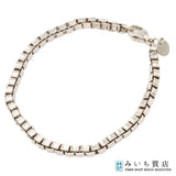 TIFFANY＆Co. ティファニー ベネチアン ブレスレット 腕回り 約17.5cm 925 シルバー 約16.1g アクセサリー  袋 H3691-3
