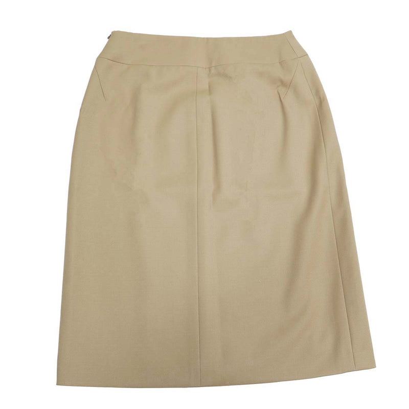 VALENTINO ヴァレンティノ スカート ベージュ サイズ40/6 スリットスカート レディース 服 25k167-91