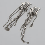 Christian Dior ディオール イヤリング Diorロゴ ラインストーン アクセサリー 袋有 H6928