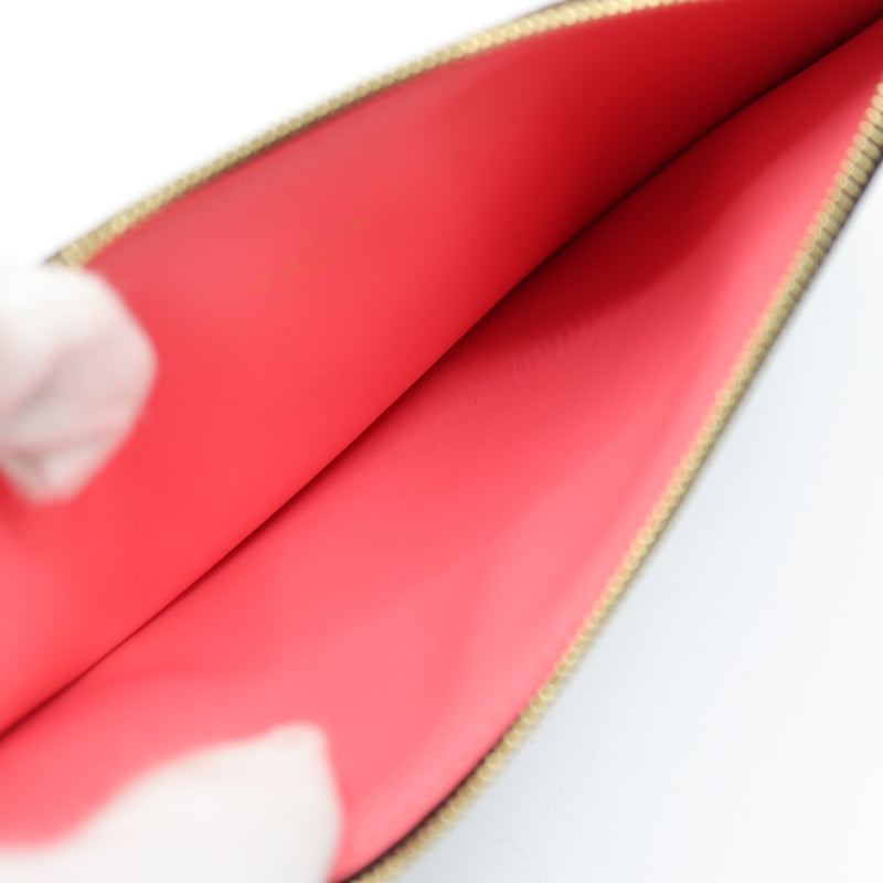 LOUIS VUITTON LV ルイヴィトン チェーンウォレット M62426 ラブバード ポシェット・フェリシー モノグラム 袋有 H8761