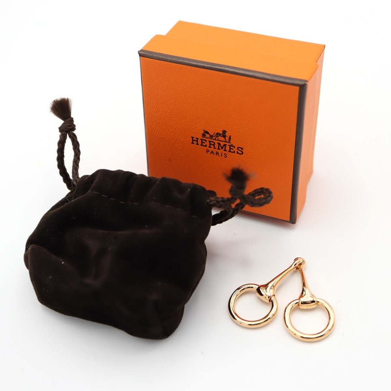 HERMES エルメス ツイリーリング モールドゥ ミニモール 服飾小物 ゴールドカラー 箱有 24k202-1