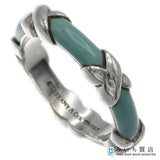 TIFFANY&Co. ティファニー リング シグネチャー ティファニーブルー 925 約5.1g アクセサリー 24k198-6