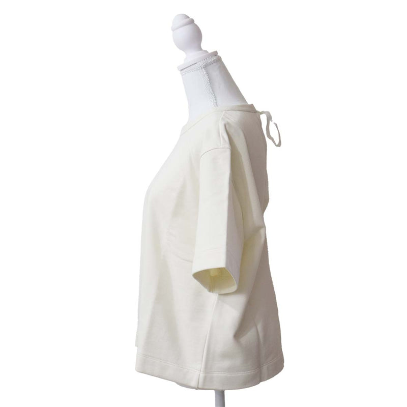 JIL SANDER NAVY ジルサンダー ネイビー トップス カットソー スウェット KKJNKM0004 白 Mサイズ 服 25k943-5