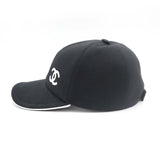 CHANEL シャネル キャップ 帽子 デニム コットン ブラック レディース 箱有り H20789