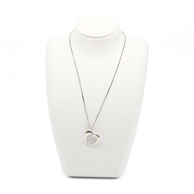 25k651-7 GEORG JENSEN ジョージジェンセン ハート アーチスト ネックレス 約12.2g 25k651-7