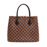 LOUIS VUITTON ルイヴィトン ダミエ ケンジントン N41435 エベヌ LV ロゴ ハンドバッグ ショルダーバッグ 袋あり yo971