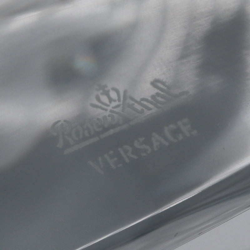 VERSACE ベルサーチ ローゼンタール メデューサ アッシュトレイ 灰皿 クリスタルガラス インテリア 置物 箱有 22k52-1