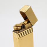 Cartier カルティエ ガスライター 五角 ローラー式 ゴールドカラー 喫煙具 着火未確認 ok1856