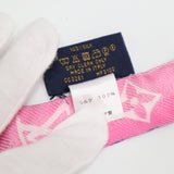 LOUIS VUITTON ルイヴィトン LV バンドー MP3100 CC0261 モノグラム シルク100 ピンク×パープル 箱 J76