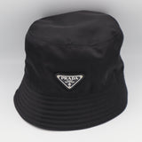 PRADA プラダ ナイロン バケットハット バケハ RN98339 Mサイズ ブラック 帽子 26k768-29