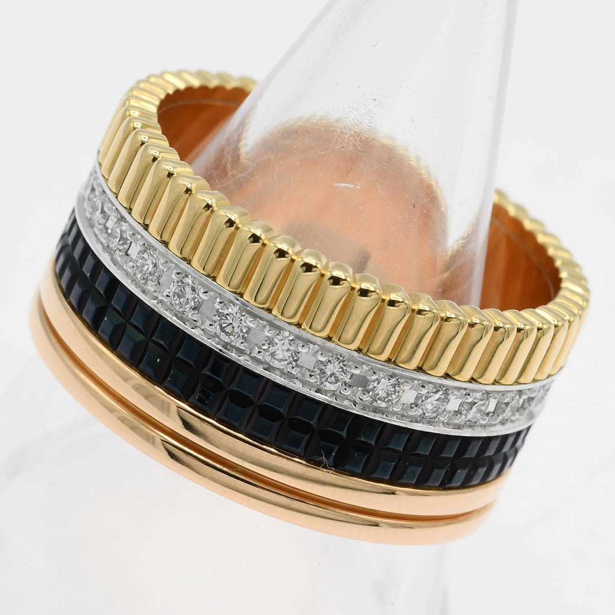 仕上済 Boucheron ブシュロン キャトルクラシック リング ラージ 指輪