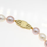 仕上げ済 MIKIMOTO ミキモト パール ネックレス K18 41.6g アクセサリー 箱有 yo641