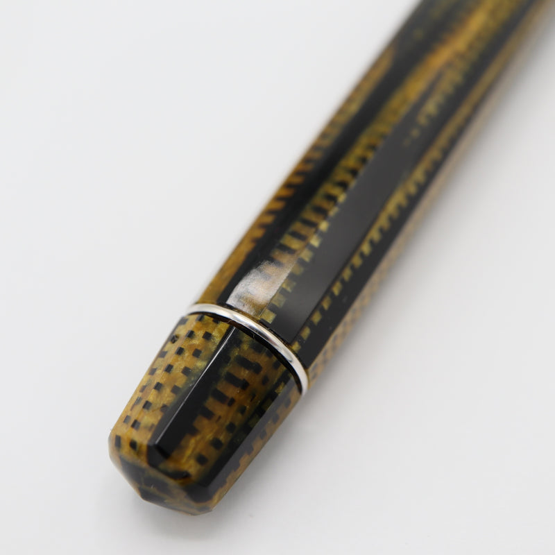 OMAS オマス 80周年 アルテイタリアーナ ブルキナ 万年筆 ペン先18K 筆記用具 筆記未確認 eco1531