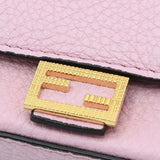 FENDI フェンディ 7AR844 ナノバケット チェーン ショルダーバッグ  鞄 ピンク 箱有 H19216